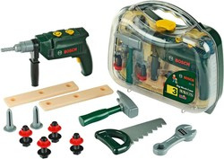 Klein 8416 Bosch Kinderwerkzeugkoffer und Bohrmaschine