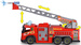 Dickie Volvo Big Red Fire Engine Riesenrettungswagen 51cm Licht Sound