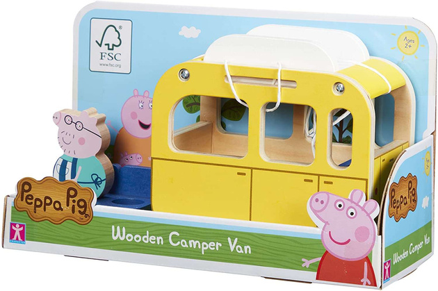 Charakter Peppa Wutz Wohnmobil aus Holz mit Figur