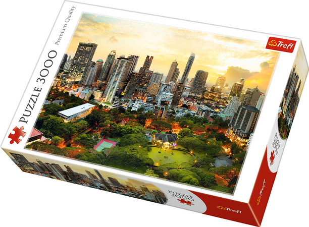Trefl Puzzle Sonnenuntergang in Bangkok 3000 Elemente