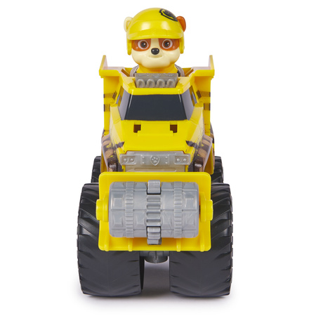 Paw Patrol Rescue Wheels Baufahrzeug mit Rubble Figur 6cm