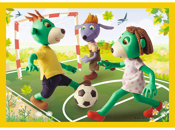 Trefl Puzzle 4in1 Der gemeinsame Spaß der Trefliks