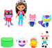 Gabby's Dollhouse Cat Set aus 7 Deluxe Gabby's Dollhouse Figuren + Überraschungszubehör