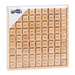 Kleines Fuß-Multiplikationstableau aus Holz
