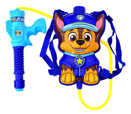Paw Patrol Chase Rucksack-Wasserpumpentank mit Pumpe