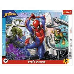 Marvel Rahmenpuzzle 25 Elemente Brave Spiderman
