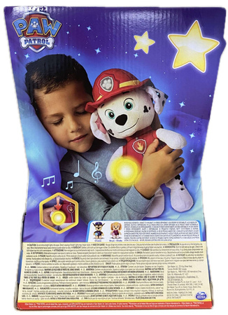 Paw Patrol Marshall sprechendes Maskottchen mit Taschenlampe Nachtlicht 29cm