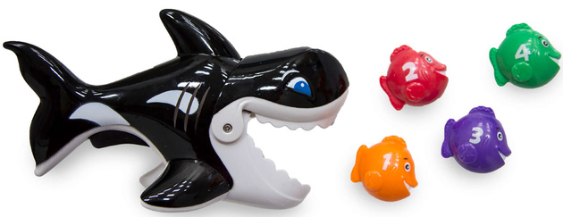 SwimWays Orca und Fisch Wasserspielzeug