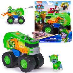 Paw Patrol Rescue Wheels Müllwagen + Rocky-Figur