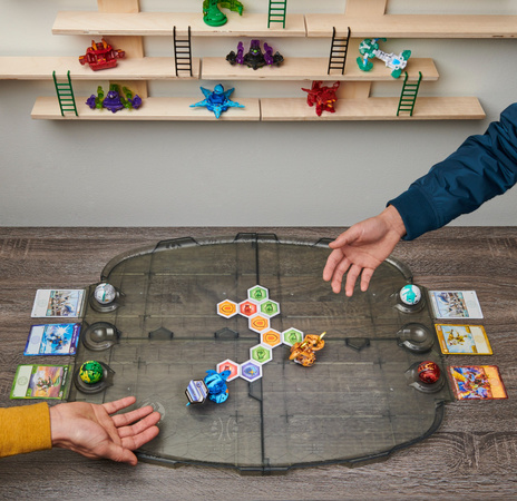 Bakugan Battle Matrix arena Geogan Rising + Figur