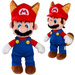 Super Mario Soft Maskottchen Waschbär Plüsch 30cm