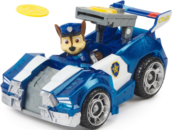 Paw Patrol The Mighty Kinofilm Großes Kinofilm Fahrzeuge Set Hundefiguren Skye Chase 2er Pack Polizeiwagen Hubschrauber