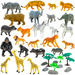 Großes Wildlife-Safari-Figurenset 40 Teile
