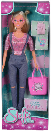 Steffi Love Set Steffi Kitty Fashion Doll + Zubehör