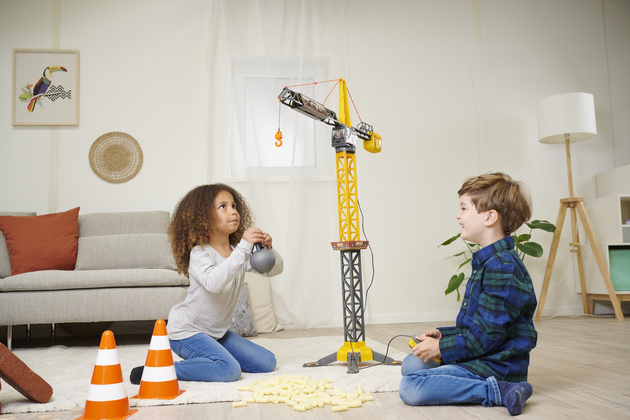 Großer ferngesteuerter Heppo 110 cm Schwenkarm + Fernsteuerung