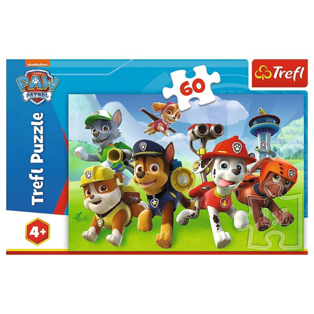 Puzzle 60 Paw Patrol Einsatzbereit Trefl 17321