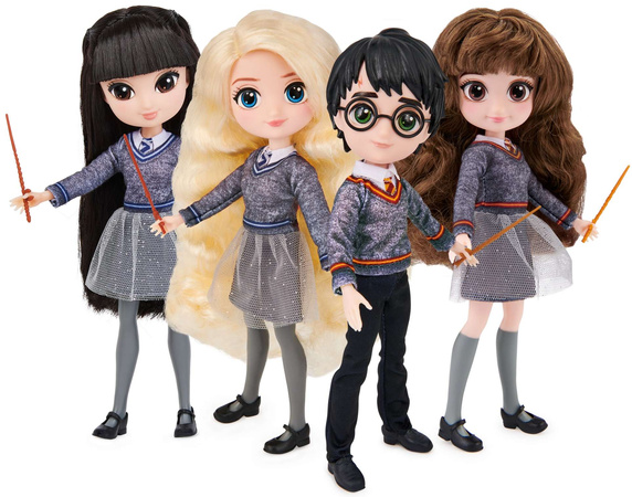 Harry Potter Puppe Figur mit Zauberstab Luna Lovegood 20 cm