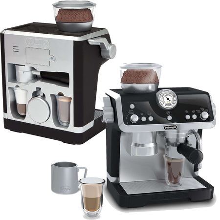 Spielzeug-Kaffeemaschine mit Milchaufschäumer DeLonghi Little Barista Set