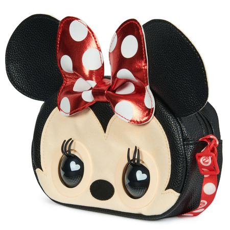 Purse Pets Disney Minnie Maus// Minnie Mouse Spin Master Interaktive schwarze Tasche mit beweglichen Augen