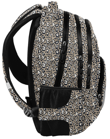 BeUniq Minnie Leopard Druck Schultasche Rucksack