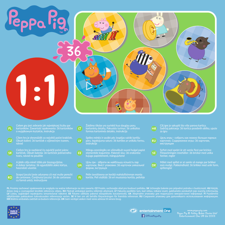 Trefl Memory-Spiel Memo Peppa Wutz