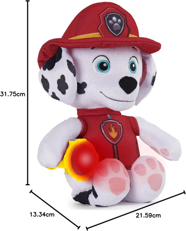 Paw Patrol Marshall sprechendes Maskottchen mit Taschenlampe Nachtlicht 29cm