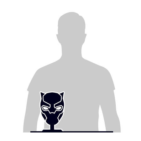 Puzzle 4D Build Black Panther Modell 3D Figur zum Zusammenbauen