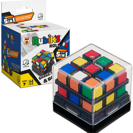 Rubik's Cube 5in1 Rubik's Roll 5 Spiele Reiseversion