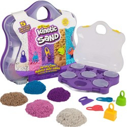 Kinetic Sand Kunststoff Kinetic Sand Set Karton mit 5 Sanden