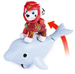 Paw Patrol Aqua Pups Set aus Marshall-Figur und Delfin