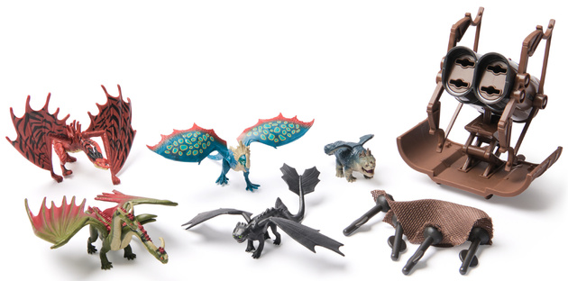 Drachenzähmen leicht gemacht Drachenfängerset mit Spielfiguren