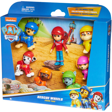 Paw Patrol 7in1 Rescue Wheels Figurenset Ryder und die Welpen