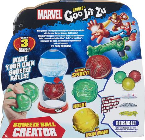 Marvel Heroes of Goo Jit Zu Squeeze Ball Creator Set