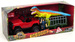 Dinosaurier Set, Fahrzeug mit Anhänger Savage Dino Adventure Jägerfigur Sound