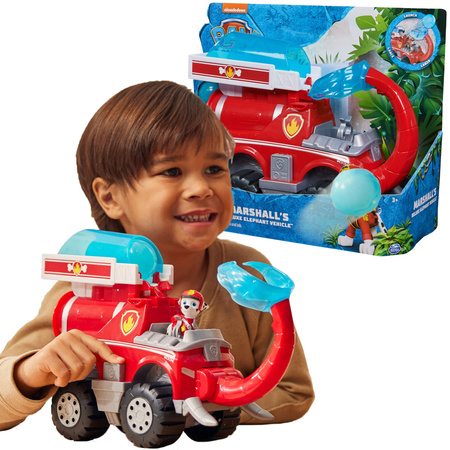 Paw Patrol Jungle Pups Deluxe Fahrzeug Marshall Elefant + Figurenset