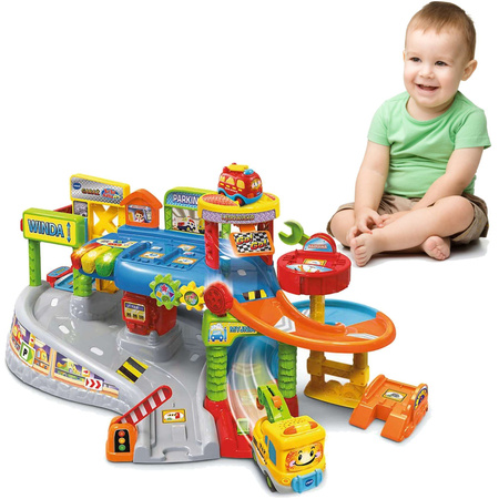 Set Tut Tut Cars Garage + Abschleppwagen