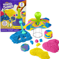 Kinetic Sand Set Kinetic Sand Squish n' Create + Zubehör