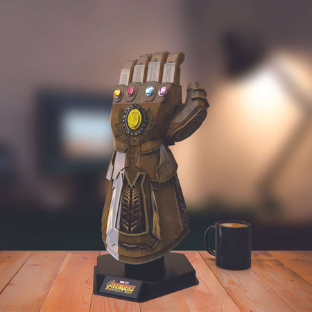 Puzzle 4D Build Marvel Infinity Gauntlet 3D Modell zum Zusammenbauen