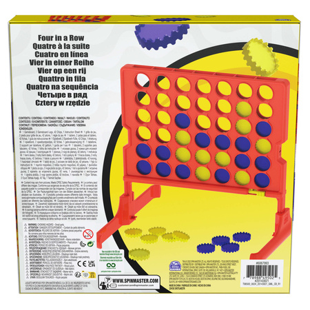 Vier in einer Reihe Puzzle soziales Familienspiel classic 4 in a row