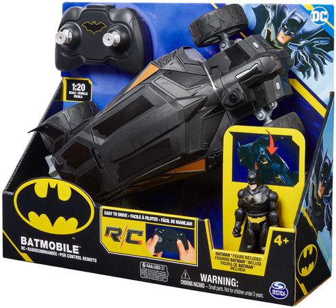 Batman Batmobile ferngesteuertes RC-Auto und DC Comics Figur