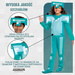 Minecraft Karnevalskostüm Armor 127-136 cm 7-8 Jahre alt