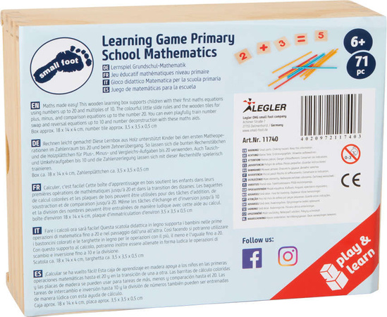 Kleiner Fuß Mathe-Lernspiel