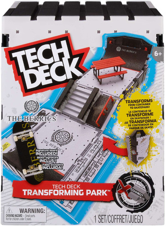 Tech Deck Folding Set Skate Park Ramp Fingerboard + Board von The Berrics