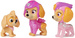Paw Patrol Movie 3 Mighty Set von 3 kleinen Figuren Hund Skye Welpe Rosa Welpe