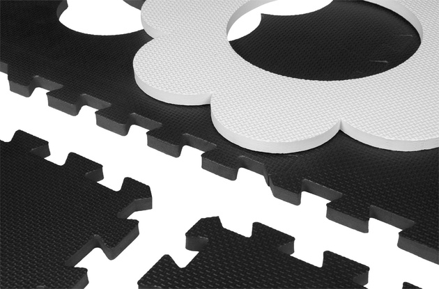 HUMBI Puzzlematte Kinder Baby Spielmatte EVA Schaumstoff 2w1