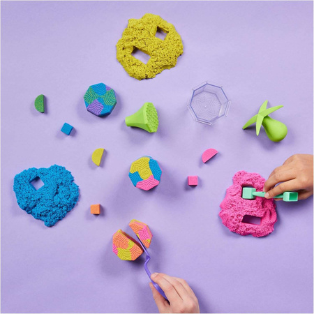 Kinetic Sand Set Kinetic Sand Squish n' Create + Zubehör