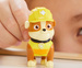 Paw Patrol Rubble Charger Baufahrzeug Roter Heppo Grabber mit Figur 6cm