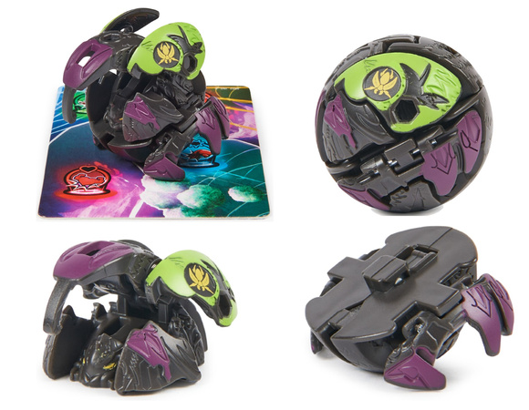Bakugan Training Set + Spidra Insekt Clan Figur Grün Strategie Spiel