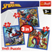 Trefl 34841 Puzzle 3in1 Spider-man Spider Force
