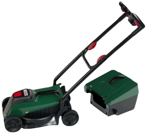 Leichter grüner Spielzeug-Rasenmäher von Bosch mit Licht und Sound 3+ Klein